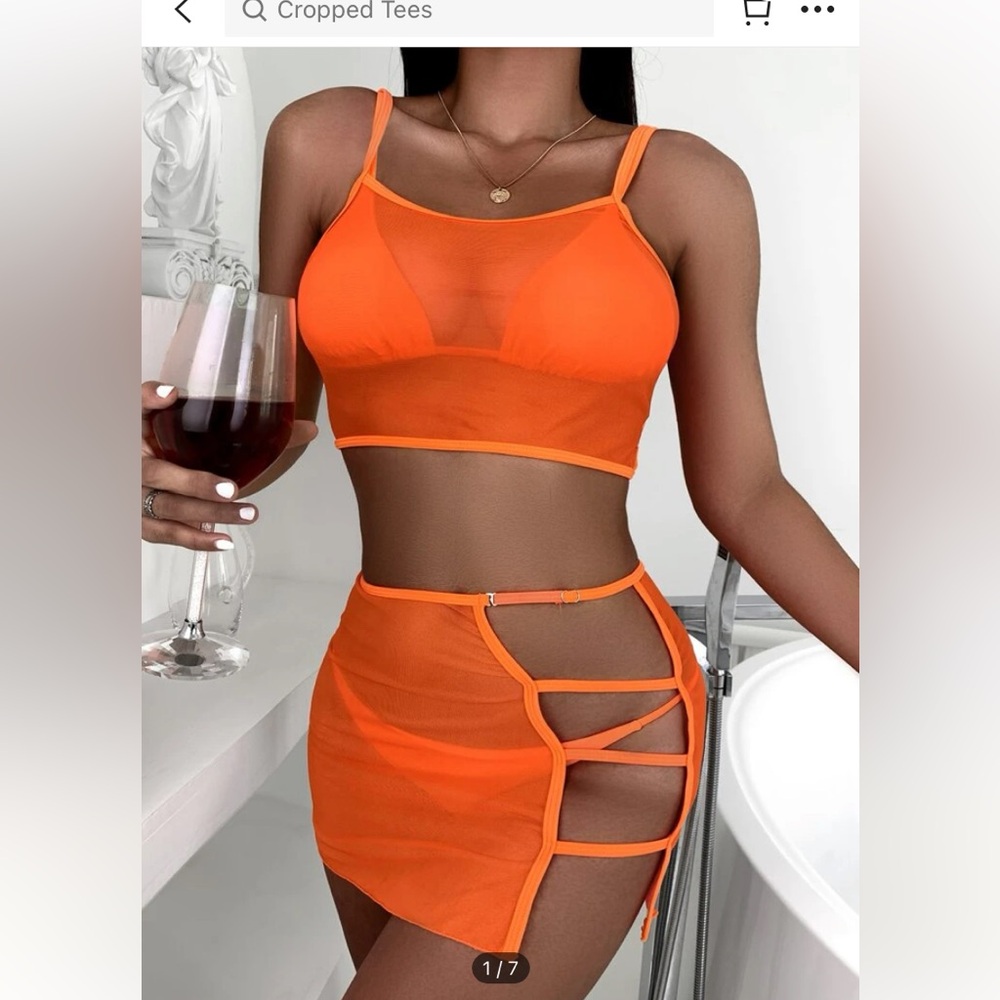 NWOT Sexy 4 Piece Swim Set
